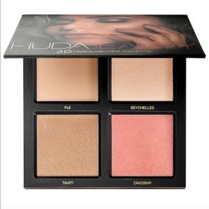 HUDA 3D Highlighter Palette